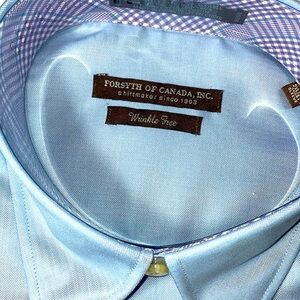 Men's Light Blue Dress Shirt NWT